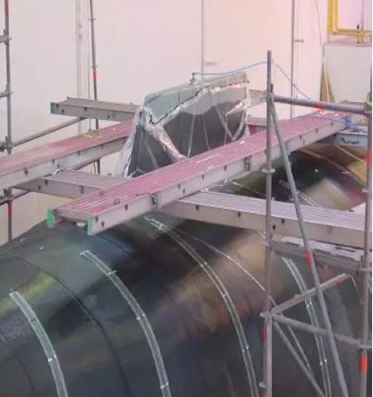 vacuum resin infusion application building boat